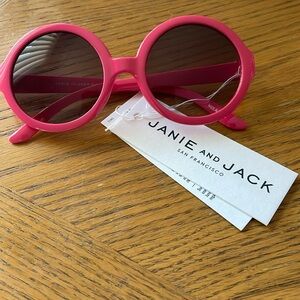 Janie and Jack Pink Kid Sunglasses Ages 4 and Up NWT
